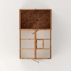 Waltons 10 X 6 Wooden Greenhouse And Garden Shiplap Storage Shed Combi -NAOMI Plant Shop 004 001 00252012