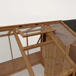 Waltons 10 X 6 Wooden Greenhouse And Garden Shiplap Storage Shed Combi -NAOMI Plant Shop 004 001 0025207