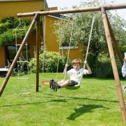 Soulet Ernest Wooden Swing Set -NAOMI Plant Shop 004496 AMB 01
