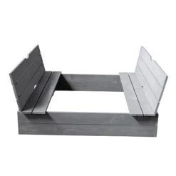 Soulet Sandpit With Folding Benches 120 X 120cm -NAOMI Plant Shop 004527 DET 02