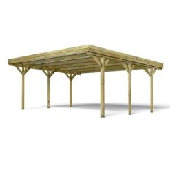 Cerland Jean Double Wooden Carport 6 X 5m -NAOMI Plant Shop 004920 HD