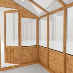 Waltons 8 X 4 Traditional Lean To Wooden Shiplap Tongue And Groove Greenhouse 15 Waltons 8 X 4 Traditional Lean To Wooden Shiplap Tongue And Groove Greenhouse -NAOMI Plant Shop 04GREENLEAN0804 V220Detail20002
