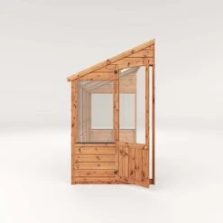Waltons 8 X 4 Traditional Lean To Wooden Shiplap Tongue And Groove Greenhouse 22 Waltons 8 X 4 Traditional Lean To Wooden Shiplap Tongue And Groove Greenhouse -NAOMI Plant Shop 04GREENLEAN0804 V220Side
