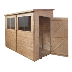 Waltons 8 X 4 Premium Shiplap Tongue And Groove Pent Roof Garden Storage Shed -NAOMI Plant Shop 30020dpi20edits 0005 Layer20420copy4
