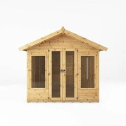Waltons 8' X 8' Apex Summerhouse -NAOMI Plant Shop 8x8 Sussex Summerhouse Front