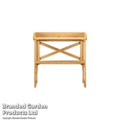 Garden Grow Wooden Two-Tier Potting Bench -NAOMI Plant Shop BENC POTTING T41737