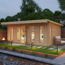 Barbados 6 Log Cabin 3.59m X 5.69m