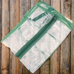 Idooka Polytunnel And Pop Up Greenhouse Cold Frame - Hoops Grow Tunnel -NAOMI Plant Shop Folded20Cover