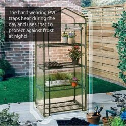 Idooka Pop-Up Plastic Greenhouses -NAOMI Plant Shop Frost20Protection2