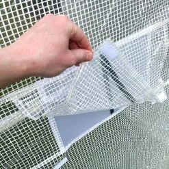 Pop-Up Poly Greenhouse Plant Cover – 1.25x1.25x1.85m H -NAOMI Plant Shop GPP125 07201000X100020859KB