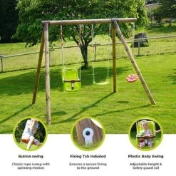 Soulet Tiago Wooden Swing Set -NAOMI Plant Shop Infographics20Images5
