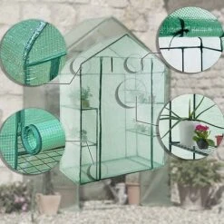Idooka Pop-Up Plastic Greenhouses -NAOMI Plant Shop Key20Features20