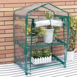 Idooka Pop-Up Plastic Greenhouses -NAOMI Plant Shop Lifestyle2024