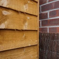 4 X 3 Waltons Overlap Apex Wooden Garden Shed -NAOMI Plant Shop SI 001 001 0146201220Corner20Cladding