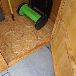 4 X 3 Waltons Overlap Apex Wooden Garden Shed -NAOMI Plant Shop SI 001 001 0146201320Floor