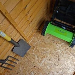 4 X 3 Waltons Overlap Apex Wooden Garden Shed -NAOMI Plant Shop SI 001 001 0146201720Floor1