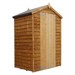 4 X 3 Waltons Overlap Apex Wooden Garden Shed -NAOMI Plant Shop SI 001 001 014620320CO20Front20DC