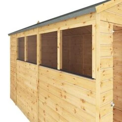 Waltons 10' X 6' Outdoor Tongue & Groove Repositionable Garden Shiplap Storage Shed -NAOMI Plant Shop SI 001 003 0165 10x6 Dip Treated Shiplap Apex Detail001
