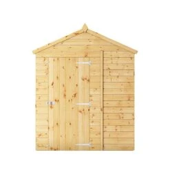 Waltons 10' X 6' Outdoor Tongue & Groove Repositionable Garden Shiplap Storage Shed -NAOMI Plant Shop SI 001 003 0165 10x6 Dip Treated Shiplap Apex Front