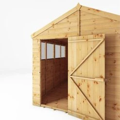 Waltons 10' X 8' Outdoor Tongue & Groove Repositionable Garden Shiplap Storage Shed 15 Waltons 10' X 8' Outdoor Tongue & Groove Repositionable Garden Shiplap Storage Shed -NAOMI Plant Shop SI 001 003 0166 10x8 Dip Treated Shiplap Apex Detail001