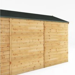 Waltons 10' X 8' Outdoor Tongue & Groove Repositionable Garden Windowless Shiplap Storage Shed -NAOMI Plant Shop SI 001 003 0167 10x8 Dip Treated Shiplap Apex Detail003