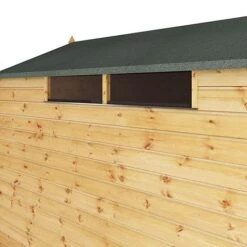 Waltons 8' X 6' Outdoor Shiplap Tongue & Groove Apex Roof Garden Security Storage Shed -NAOMI Plant Shop SI 001 004 0117 8x6 Security Shed Detail001