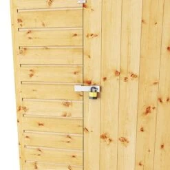 Waltons 8' X 6' Outdoor Shiplap Tongue & Groove Apex Roof Garden Security Storage Shed -NAOMI Plant Shop SI 001 004 0117 8x6 Security Shed Detail002