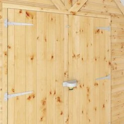 Waltons 10' X 8' Premium Shiplap Tongue And Groove Dutch Barn Garden Workshop Storage Shed -NAOMI Plant Shop SI 001 004 0120 10x8 DT Premium Shiplap Dutch Barn DD Detail004