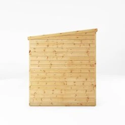 Waltons 8' X 6' Outdoor Tongue & Groove Pent Roof Modular Repositionable Shiplap Garden Storage Shed -NAOMI Plant Shop SI 001 004 0125 8x6 Shiplap Pent Left