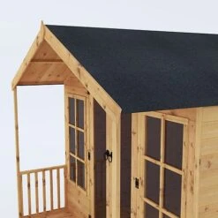 Waltons 10' X 8' Apex Summerhouse With Veranda -NAOMI Plant Shop SI 003 001 0006 10x8 Wessex Summerhouse Detail003