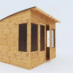 Waltons 8 X 8 Wooden Garden Shiplap Tongue And Groove Helios Summerhouse Garden Room -NAOMI Plant Shop SI 003 001 0008 8x8 Helios Summerhouse Detail003