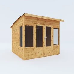 Waltons 8 X 8 Wooden Garden Shiplap Tongue And Groove Helios Summerhouse Garden Room -NAOMI Plant Shop SI 003 001 0008 8x8 Helios Summerhouse MainDC
