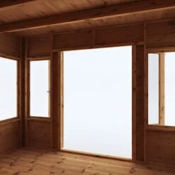 Waltons 10 X 8 Garden Shiplap Tongue And Groove Helios Summerhouse Outdoor Garden Room -NAOMI Plant Shop SI 003 001 0009 10x8 Helios Summerhouse Detail003