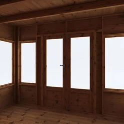 Waltons 10 X 8 Garden Shiplap Tongue And Groove Helios Summerhouse Outdoor Garden Room -NAOMI Plant Shop SI 003 001 0009 10x8 Helios Summerhouse Detail004