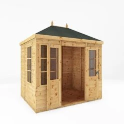 Waltons 8' X 6' Hip Roof Summerhouse -NAOMI Plant Shop SI 003 001 0082 8x6 Clover Summerhouse MainDO