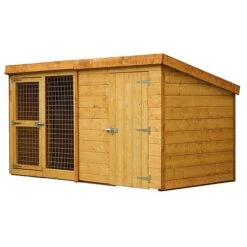 Waltons 8' X 4' Dog Run And Kennel -NAOMI Plant Shop SI 010 001 0002 300dpi 7