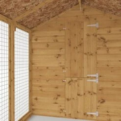 Waltons 10' X 6' Dog Kennel And Run -NAOMI Plant Shop SI 010 001 0006 10x6 Dog Run Extension and Floor Pack Detail002