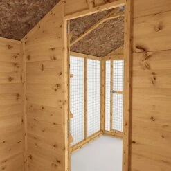 Waltons 10' X 6' Dog Kennel And Run -NAOMI Plant Shop SI 010 001 0006 10x6 Dog Run Extension and Floor Pack Detail003