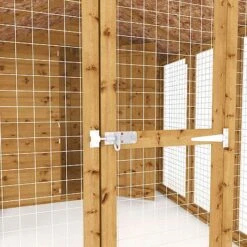 Waltons 10' X 6' Dog Kennel And Run -NAOMI Plant Shop SI 010 001 0006 10x6 Dog Run Extension and Floor Pack Detail005