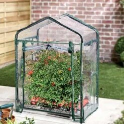Idooka Pop-Up Plastic Greenhouses -NAOMI Plant Shop Shelf20Removed1
