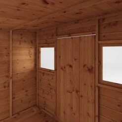 Waltons 6 X 5 Sheriff Pent Wooden Garden Playhouse -NAOMI Plant Shop dahlia playhouse detail002 SI 002 001 0072